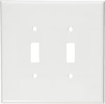 Leviton 001-88109-W Gang White Double.. Fixed Price $9.90.