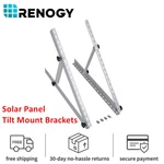 Renogy Solar Panel Rv Tilt Mount Brackets Rooftop Flat Surface Adjustable Frame. Fixed Price $29.69.