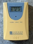 Vtg Oregon Scientific THR138 Thermo Sensor Wireless Remote Tested & Working. Fixed Price $49.99.
