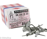 Briscon SN-350-IB-SS 302 Stainless Steel Cable Staples 1-1/16"WX1-7/16"L Box. Fixed Price $23.89.