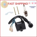 Qazaky Cdi Ignition Coil Spark Plug For 49CC 50CC 60CC 66CC 70CC 80CC 2-STROKE. Fixed Price $16.16.