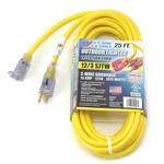 U.s. Wire 25 Ft. Power-on Illuminated Plug TEMP-FLEX-35 Cord Yellow 300V Sjtw-a. Fixed Price $54.83.