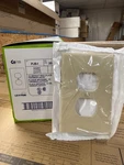 Pack Of 20 Leviton PJ8-I Large Unbreakable Receptacle Wallplate. Fixed Price $15.00.