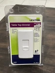 Leviton TBL03 Tabletop Lamp Dimmer New In Box (C1). Fixed Price $20.00.