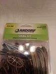 Jandorf 60261 Brass Swag Kit With 18 Ga. Polarized Plug & 20 Ft. SPT-1 Cord (U1). Fixed Price $25.00.