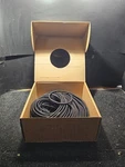 Lawson 1139106 Split Wire Loom, Polyethylene, Black, 1/4" Id, 250' Length. Fixed Price $42.50.