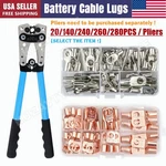 140/240X Battery Cable Lug Tinnrd Copper Ring Crimp Terminals Wire Connector Kit. Fixed Price $62.99.