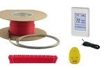 Radiant Floor System Electric Cable Tile Warm Heated 120V All Size W/thermo. Fixed Price $409.00.