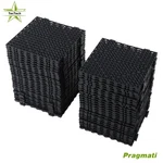 12" X Interlocking Drainage Floor Mat Black Pvc Non-slip Tiles 55PK. Fixed Price $73.61.