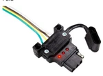 Hopkins 48190 Endurance Quick Fix Vehicle Side 4-FLAT Connector. Fixed Price $25.00.