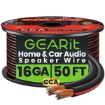 Gearit 16 Gauge Cca Car Audio Speaker Wire Bulk 2-CONDUCTOR 50FT/100FT/200FT. Fixed Price $20.95.