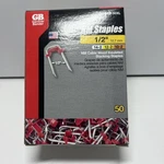 Gardner Bender MSI-50 Xl Nm Cable Wood Insulated Staples Size 1-1/2 H1/2W50COUNT. Fixed Price $5.99.