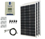 Windynation 300W Monocrystalline Solar Panel Kits W/ Mppt 40A Charge Controller. Fixed Price $525.46.