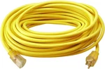 Outdoor Extension Cord 50FT 12 Gauge 3 Prong Lighted End Sjtw Heavy Duty Yellow. Fixed Price $81.51.