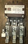 Cutler Hammer A10EN0 Nema Size 3 Motor Starter Contactor Ser. B1 480V/440V Coil. Fixed Price $264.99.