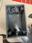 Carlon E980FFN Weatherproof Pvc Electrical Fse Box, Non-metallic, 1-GANG, 1" Ko. Fixed Price $7.27.