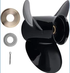Aluminum Propeller For Johnson Evinrude Outboard 40-140 Hp 13 Spline No# 765183. Fixed Price $79.99.