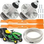 42" Deck Rebuild Kit Spindle Blade Belt For John Deere L100 L108 L110 L111 L118. Fixed Price $87.95.