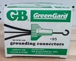 Open Box Gb Greengard Grounding Connector 10-095 Screw-on 90 Pieces. Fixed Price $14.99.