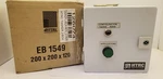 Rittal Eb 1549 Tasker J-box, 1137E, 200X200X120MM, Steel, Hinged, Gray, Nib. Fixed Price $159.95.