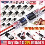 200PCS Double-wire Plug-in Connector, Cable Clamp With Locking Buckle, Awg 18-22. Fixed Price $29.99.