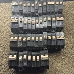 Lot Of 43 Cutler Hammer Breakers Various Amperage. Fixed Price $164.97.