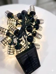 Smart Solar String Lights 20CT Pack Outdoor Waterproof Garden Led. Fixed Price $17.95.