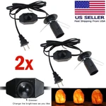 2PCS Salt Cord With Dimmer Control - Power For Crystal Lamps. Fixed Price $15.65.