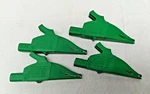 Lot Of 4 -staubli Dolphin Test Clip 66.9575-25 XDK-1033 Series Cat Iii, 1KV, 32A. Fixed Price $19.99.