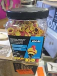 Ideal Twister Proflex Wire Nuts 22-8 Awg Red Yellow 347 30-1147P ( 70 Count). Fixed Price $19.00.