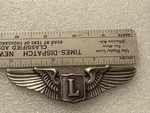 Liaison Pilot Wing Badge-wwii-usaac-fs-ds-pb-op-hb-rl-no Maker-authorized 6/1942. Fixed Price $400.00.