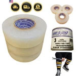 North American Tapes, Hockey Tape, 3 Rolls Per Pack, Clear Poly Shin Pad, 2.... Fixed Price $26.00.