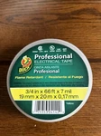 Duck 3/4 In. X 66 Ft. Yellow Electrical Tape Vinyl. Fixed Price $8.75.