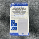 Intermatic WP1010MXD Metal In-use Weatherproof Box Cover Single Gang Receptacle. Fixed Price $13.99.