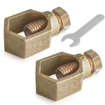 Bitiontry Copper Ground Rod Clamp, Great For 2PCS Brass. Fixed Price $10.77.