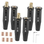 Pack LC40 Welding Lead Connector Set, 350 Amp Heavy Duty Cable. Fixed Price $54.34.