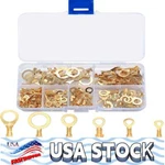 Copper Ring Terminals, M3/M4/M5/M6/M8/M10 Brass Wire Connectors, Open Ba 540 Pcs. Fixed Price $23.99.