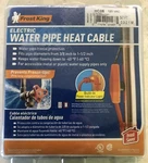 Frost King HC06 3-7FT Electric Water Pipe Heat Cable; 120 Vac. Fixed Price $14.99.
