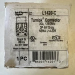 Pass & Seymour Turnlok L1420-C Twist Locking Plug 20A 125/250V Black. Fixed Price $85.49.