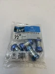 Lot Of 5 Halex 1/2" Raintight Compression Couplings 26261. Fixed Price $10.99.