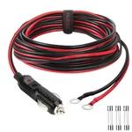 Cuzec Heavy-duty 14AWG 20A Male Plug Cigarette Lighter Adapter Power Red. Fixed Price $17.66.