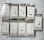 Lutron Claro On/off Switch, 15 AMP/3 Way, White (CA-3PS-WH) (9PK). Fixed Price $54.99.