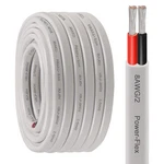 8 Gauge Duplex Marine Wire Tinned Copper Boat Cable, 20FT Awg Standard Usa .... Fixed Price $76.10.