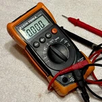 Klein Tools MM200 Auto Ranging Digital Multimeter Power Off With Leads. Fixed Price $28.00.