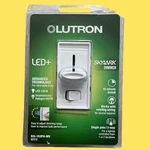Lutron SCL-153PH-WH Skylark White 120V 1-POLE 3-WAY Led Slide Light Dimmer (f). Fixed Price $16.99.