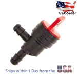In-line Fuel Shut Off Valve 1/4" For Briggs & Stratton 494769 Tecumseh 35857. Fixed Price $8.25.