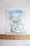 (25-PK) Halex Emt Conduit Drive Strap Galvanized Steel 1/2" 1-15/16". Fixed Price $8.37.