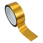 Metalized Polyester Film Tape 1-9/16 In X 55 Yard Glossy Golden. Fixed Price $20.05.