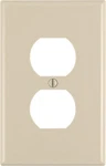 Leviton Ivory 1 Gang Nylon Duplex Outlet Wall Plate (pack Of 20). Fixed Price $19.39.