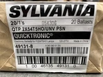 Sylvania Qtp 2X54T5HO/UNV Psn Ht Fluorescent Ballasts Case Of 20. Fixed Price $189.99.